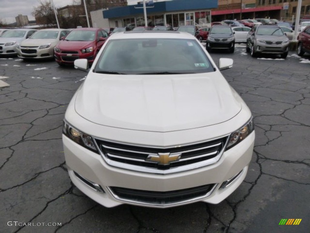 2014 Impala LT - White Diamond Tricoat / Jet Black/Brownstone photo #3