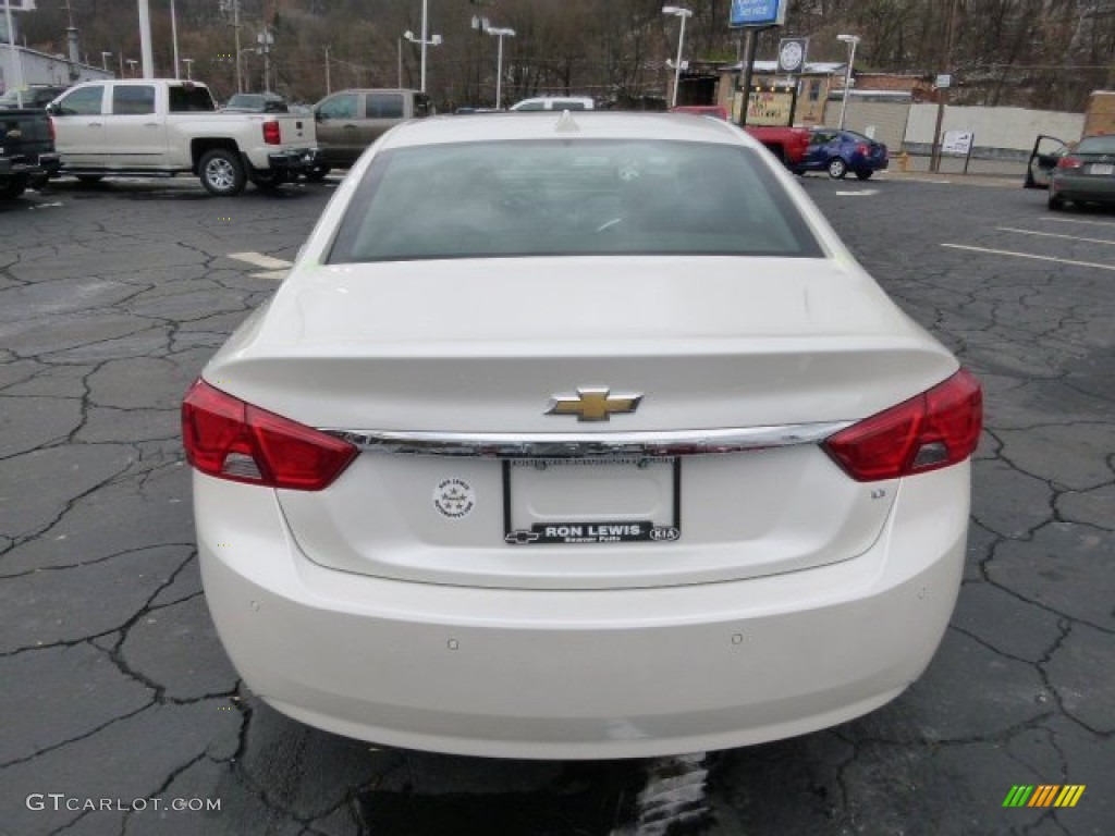 2014 Impala LT - White Diamond Tricoat / Jet Black/Brownstone photo #7