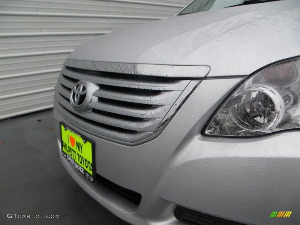 2008 Avalon XLS - Classic Silver Metallic / Graphite Gray photo #12