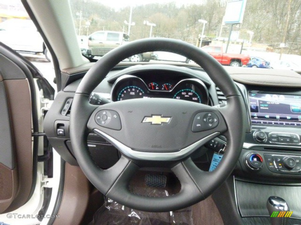 2014 Impala LT - White Diamond Tricoat / Jet Black/Brownstone photo #19