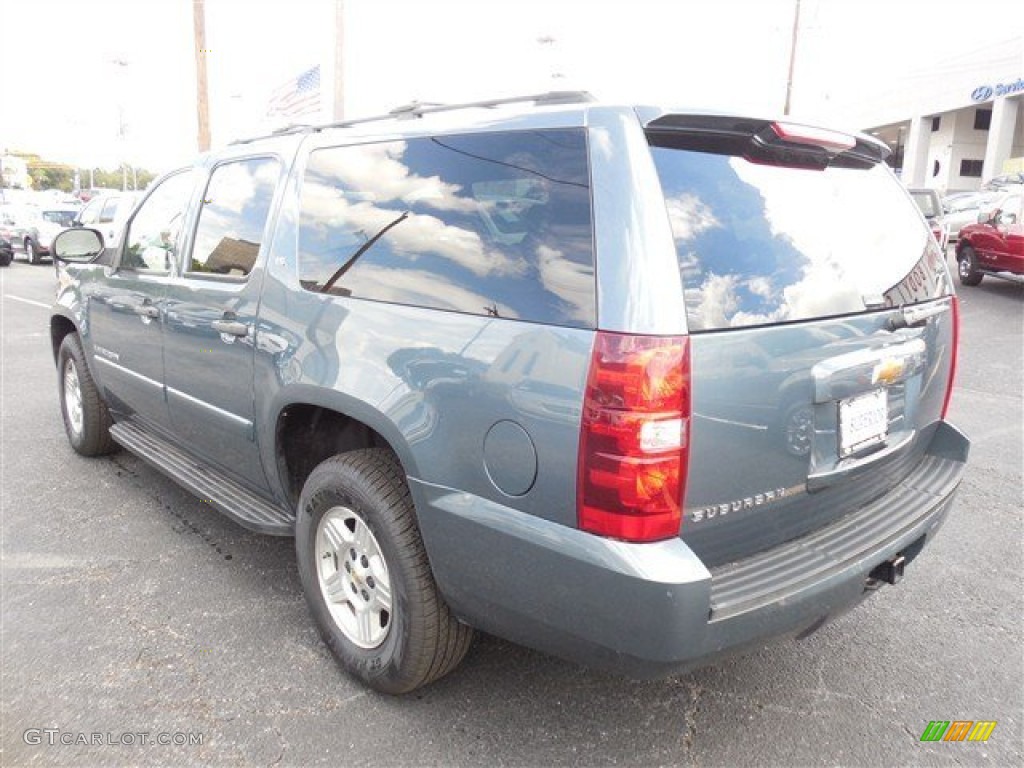 2008 Suburban 1500 LS - Blue Granite Metallic / Ebony photo #7