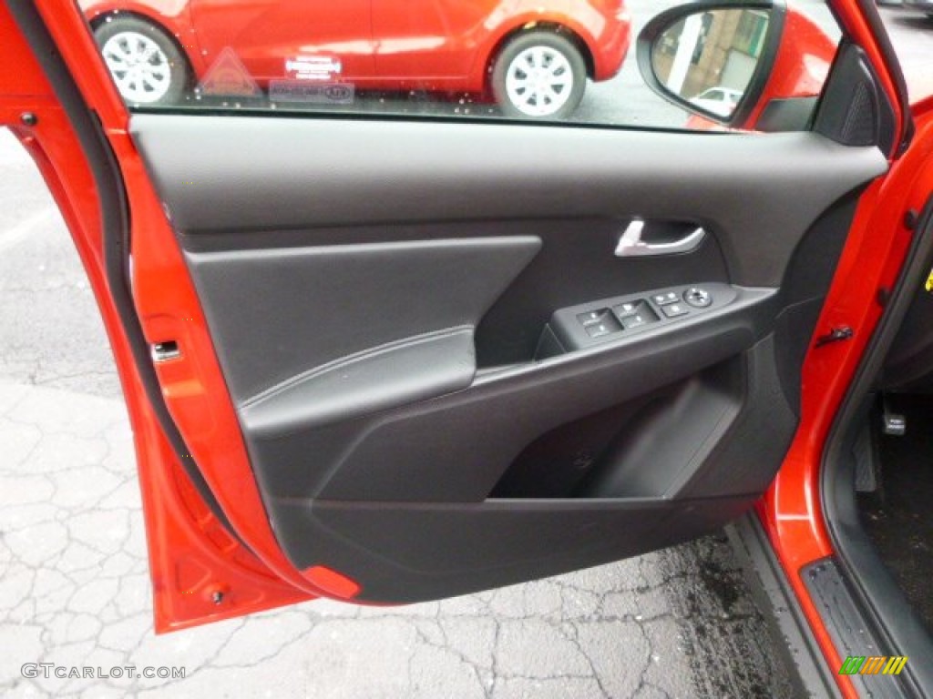 2014 Kia Sportage EX AWD Alpine Gray Door Panel Photo #88682113
