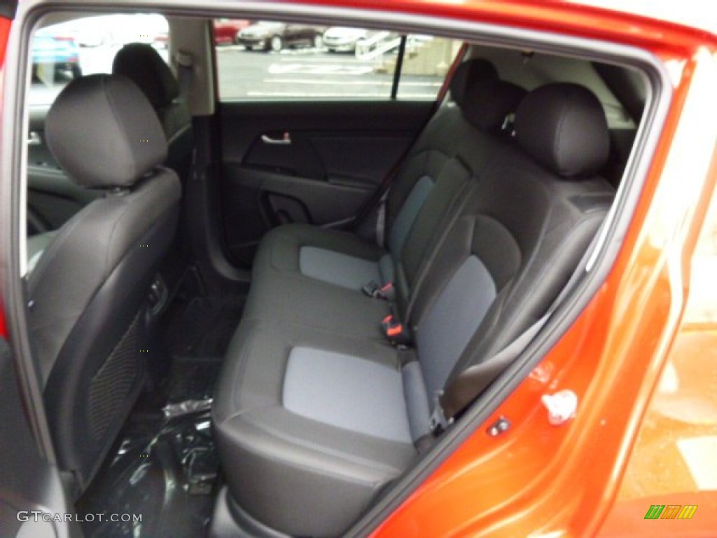 2014 Kia Sportage EX AWD Rear Seat Photo #88682139