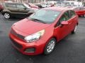 Signal Red 2014 Kia Rio LX Exterior