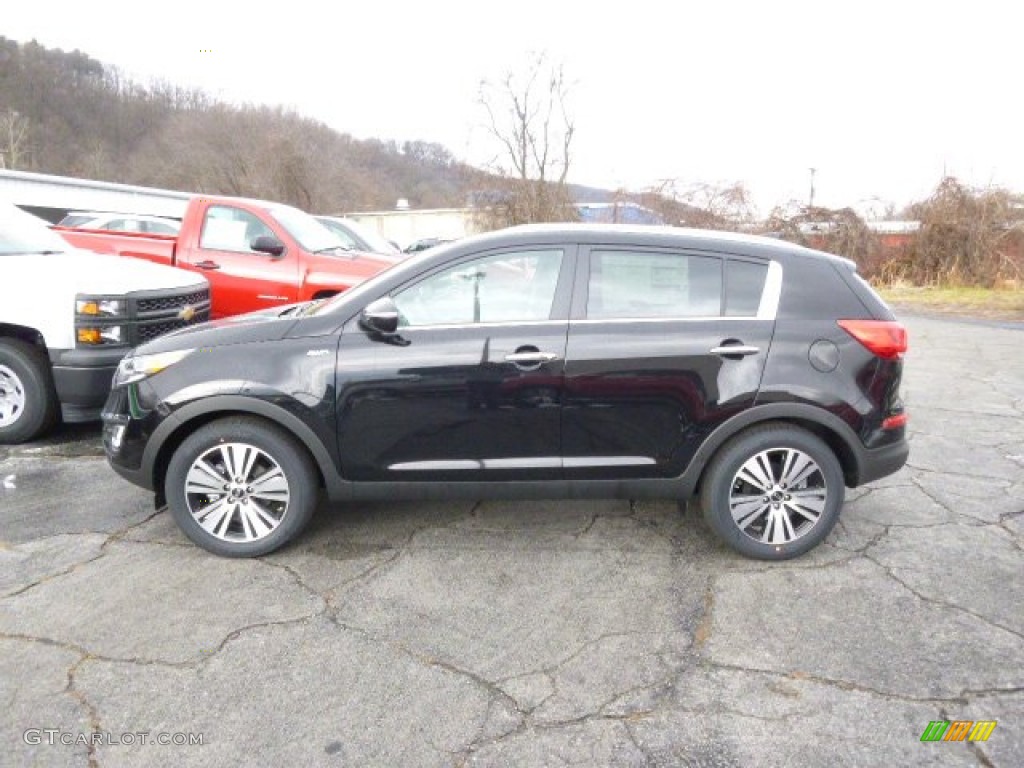 Black Cherry 2014 Kia Sportage LX Exterior Photo #88682871