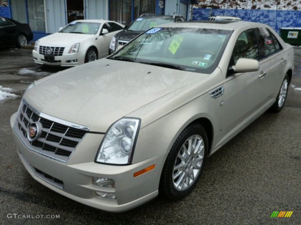 Gold Mist 2009 Cadillac STS 4 V6 AWD Exterior Photo #88683168