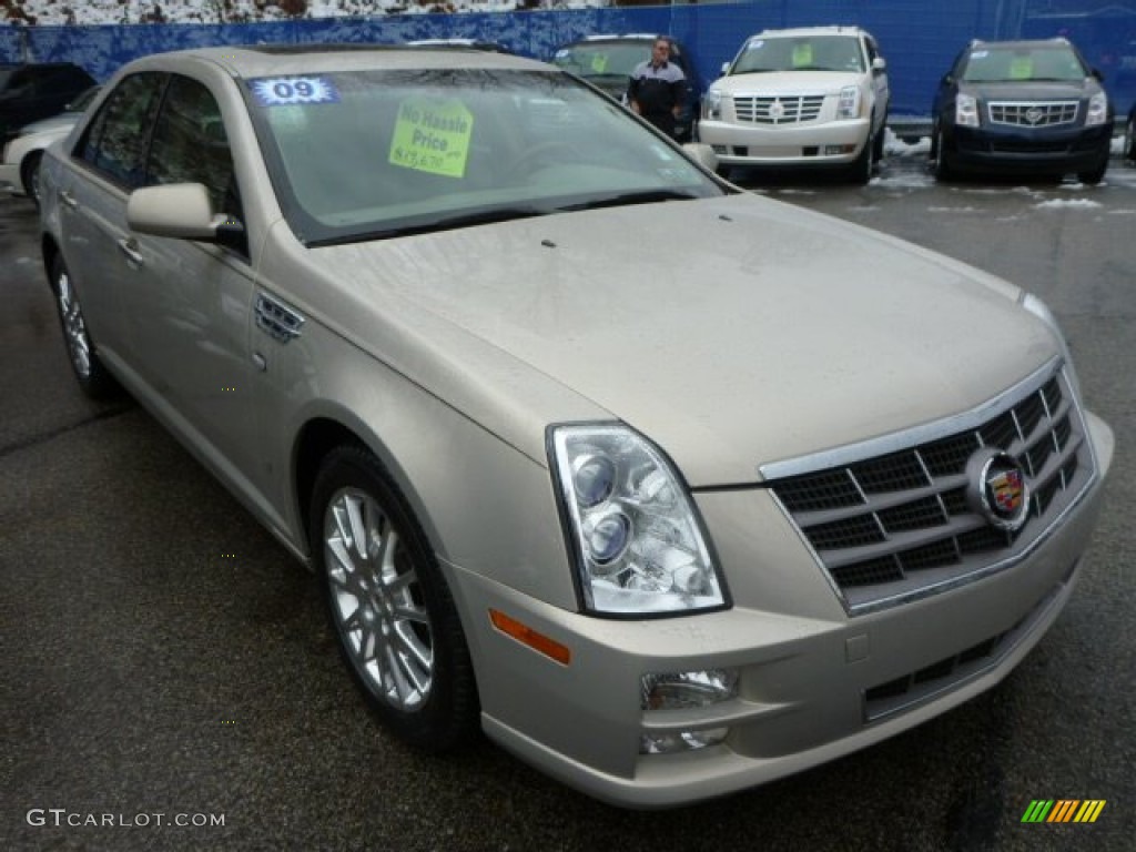 2009 STS 4 V6 AWD - Gold Mist / Cashmere photo #3