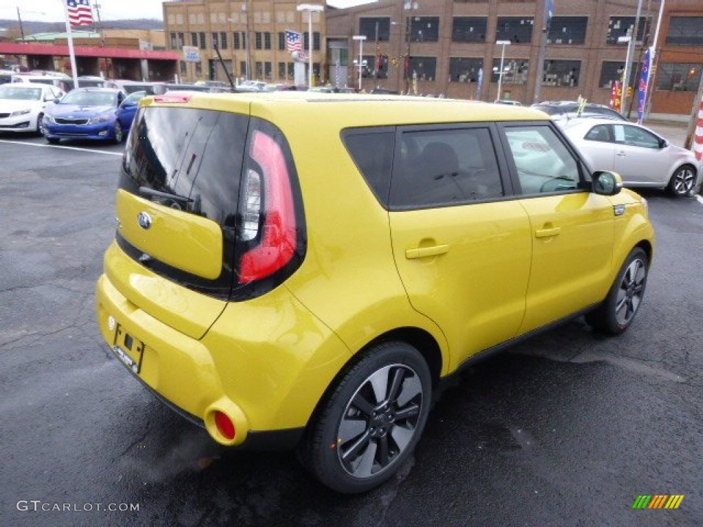 Solar Yellow 2014 Kia Soul ! Exterior Photo #88683825