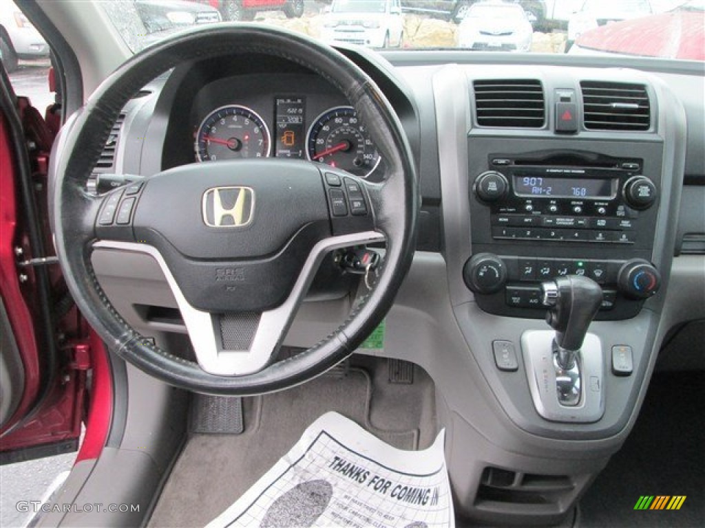 2007 CR-V EX-L - Tango Red Pearl / Gray photo #10