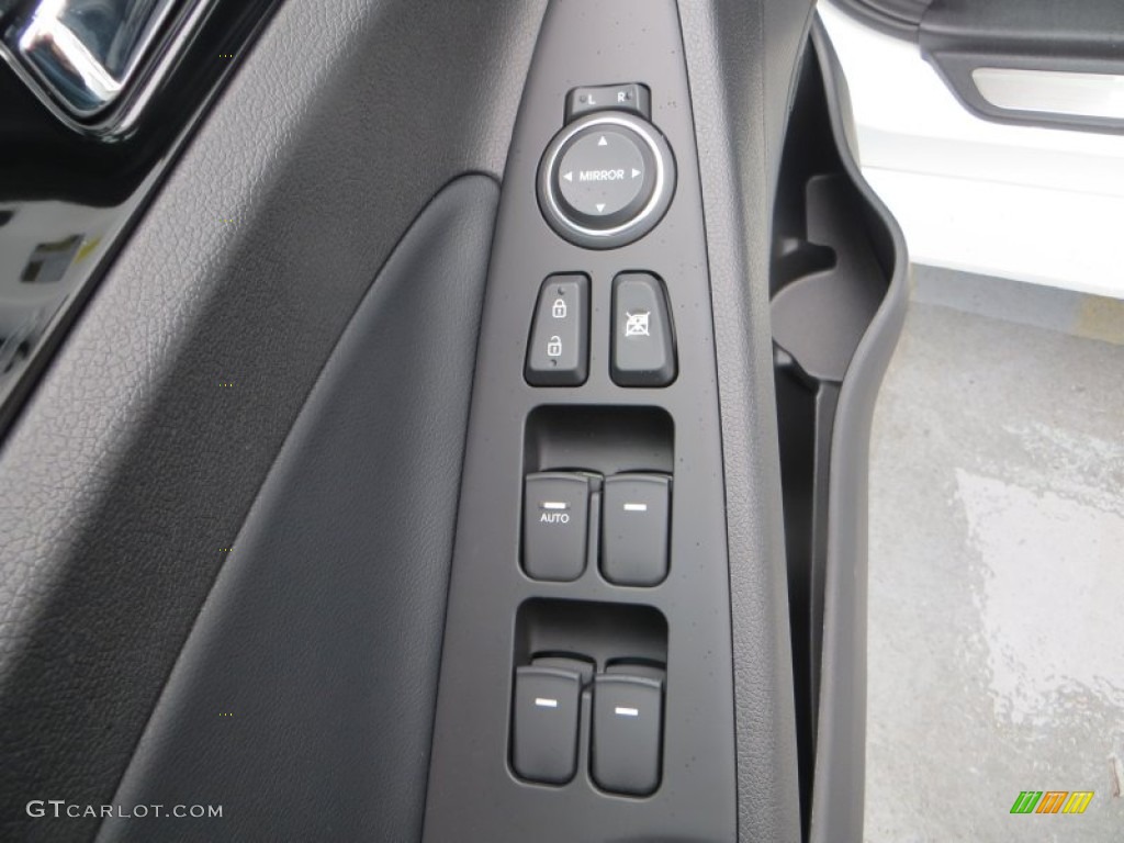 2014 Sonata Limited 2.0T - Pearl White / Black photo #25