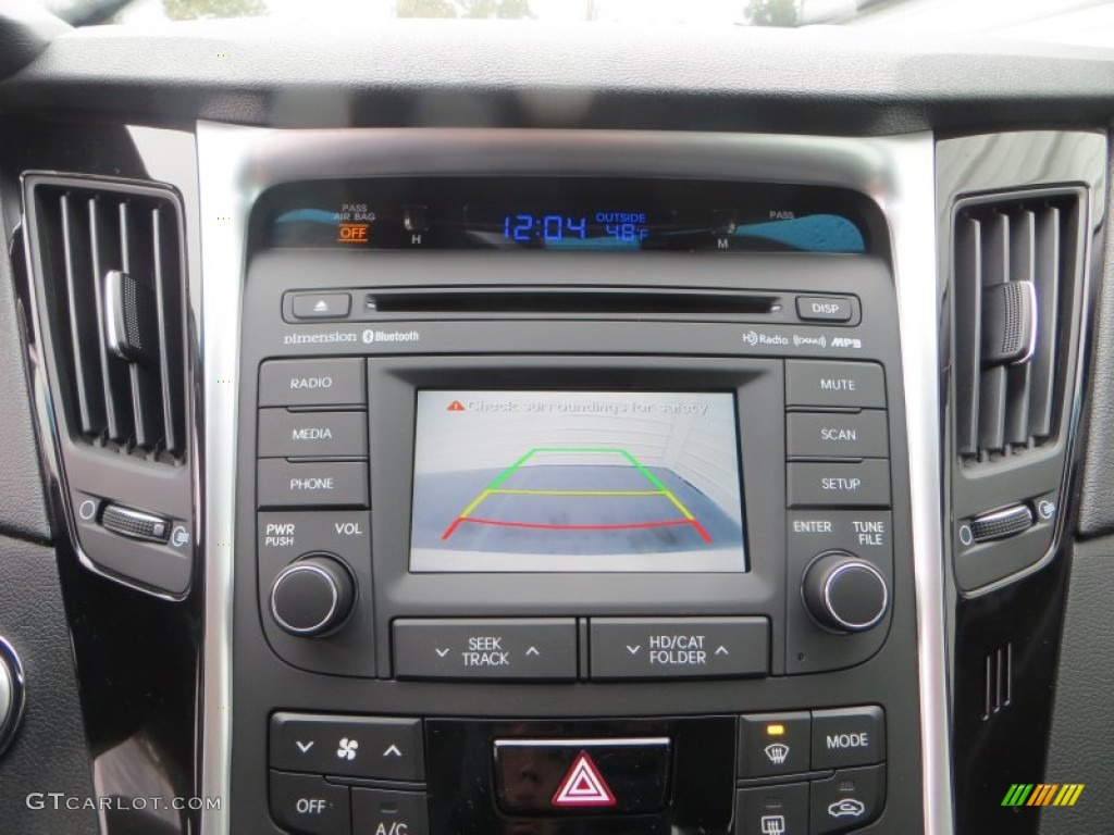 2014 Sonata Limited 2.0T - Pearl White / Black photo #31