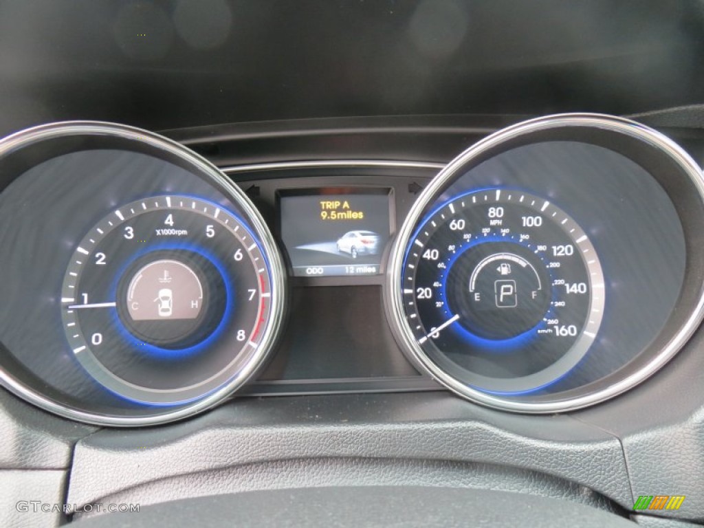 2014 Sonata Limited 2.0T - Pearl White / Black photo #35