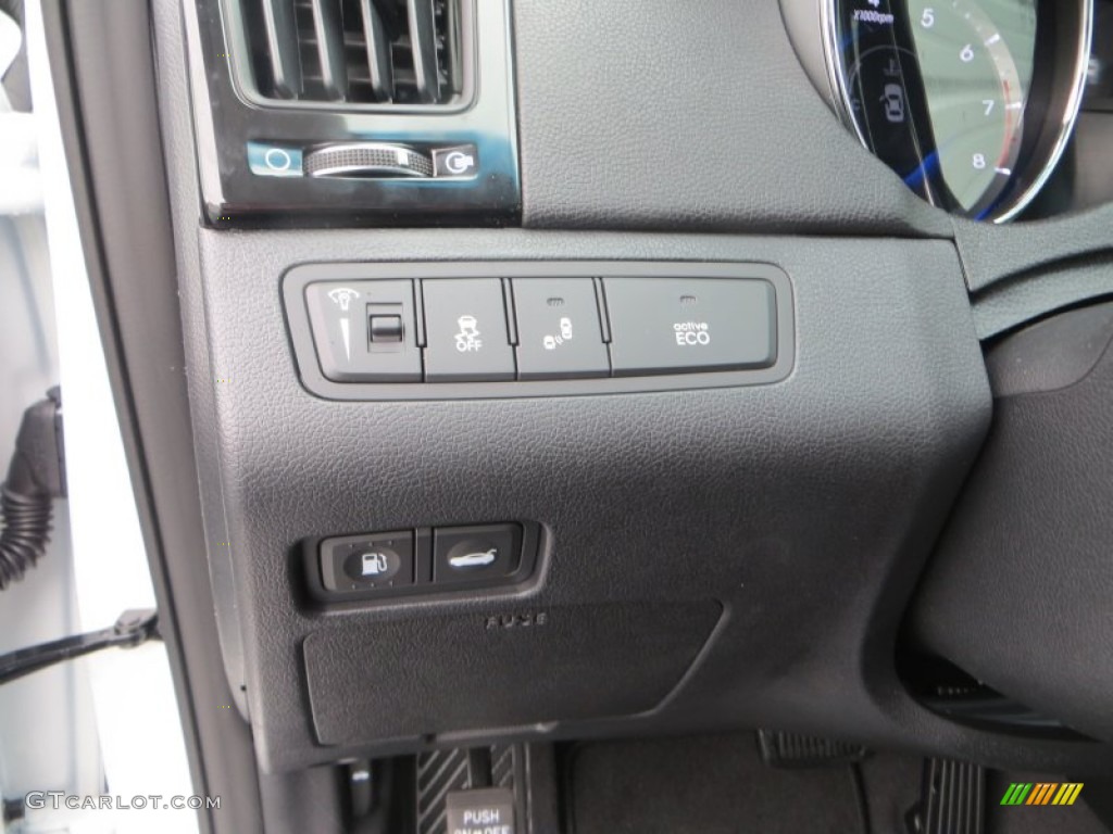 2014 Sonata Limited 2.0T - Pearl White / Black photo #36
