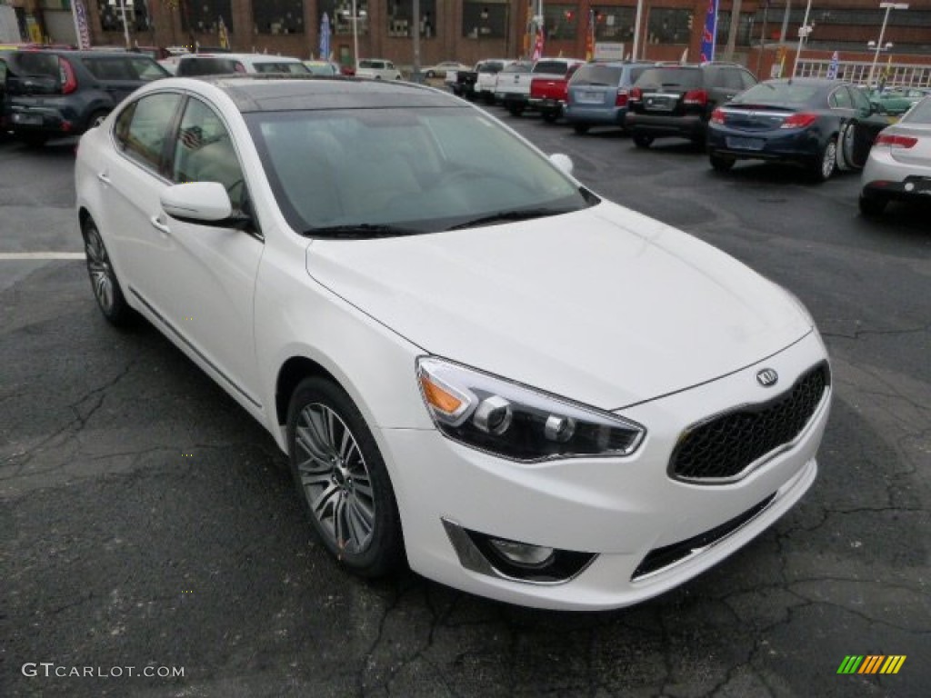 Snow White Pearl 2014 Kia Cadenza Premium Exterior Photo #88684560