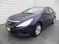 Indigo Blue Pearl - Sonata GLS Photo No. 7