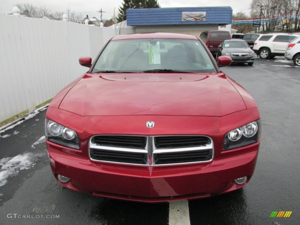 2006 Charger R/T - Inferno Red Crystal Pearl / Dark Slate Gray/Light Graystone photo #8