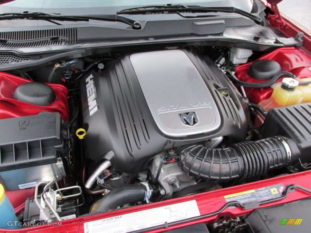2006 Charger R/T - Inferno Red Crystal Pearl / Dark Slate Gray/Light Graystone photo #10