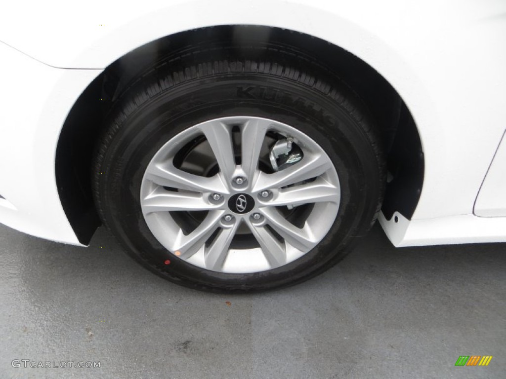 2014 Sonata GLS - Pearl White / Camel photo #11