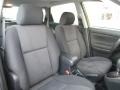 2003 Pontiac Vibe Graphite Interior Front Seat Photo