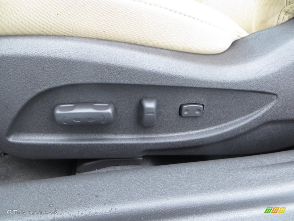 2014 Sonata GLS - Pearl White / Camel photo #25