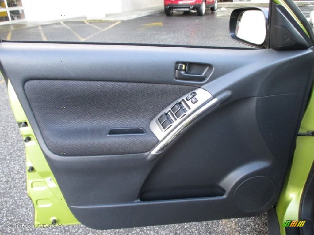 2003 Pontiac Vibe AWD Graphite Door Panel Photo #88686051