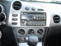 2003 Pontiac Vibe Graphite Interior Controls Photo