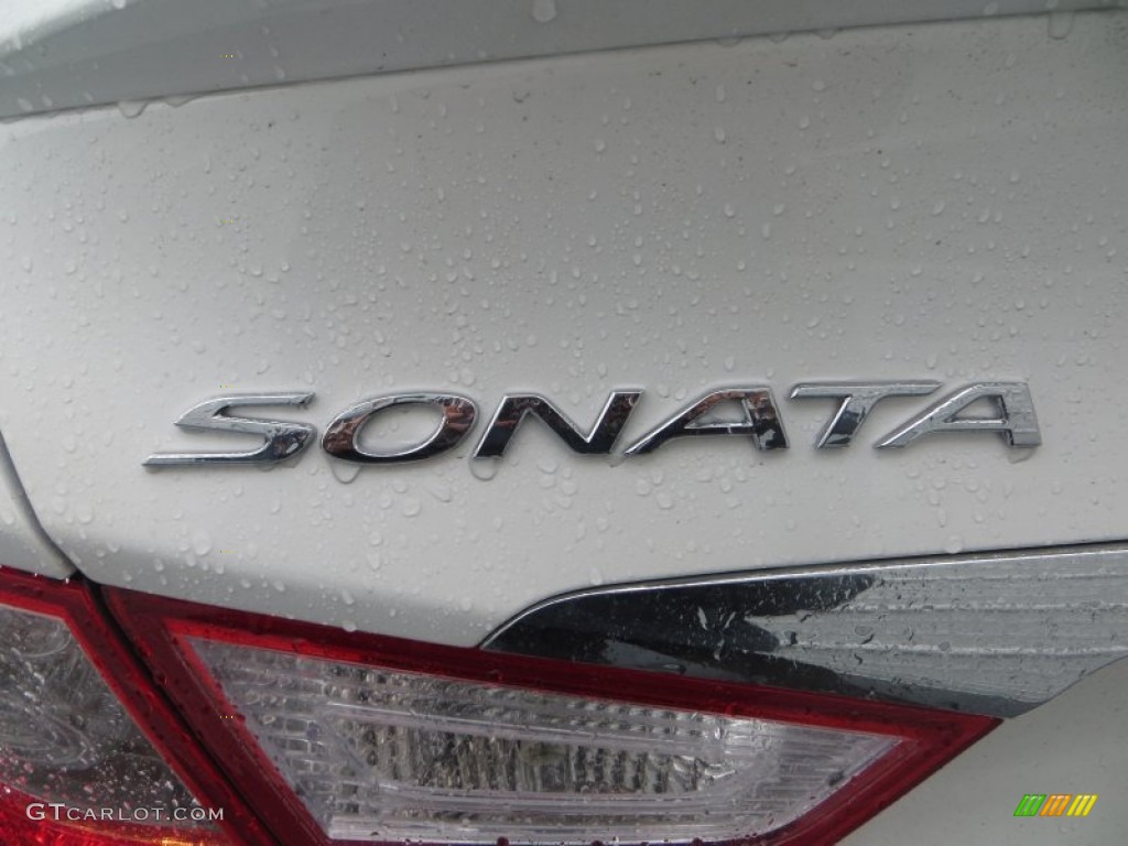 2014 Sonata SE - Pearl White / Black photo #14