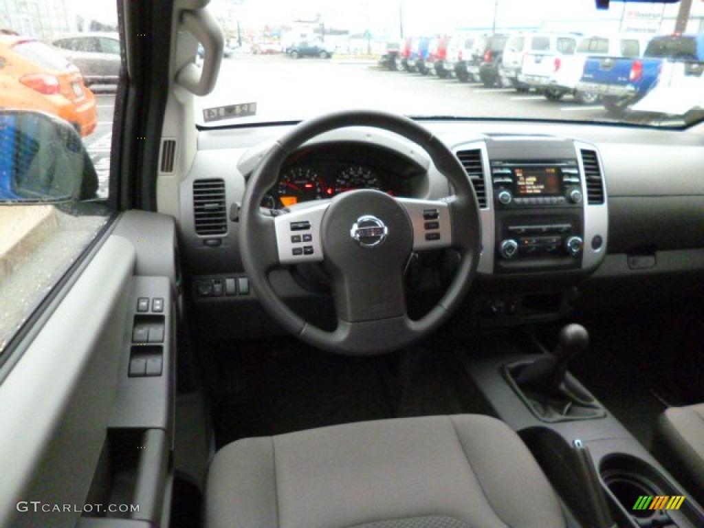 2014 Nissan Xterra S 4x4 Gray Dashboard Photo #88687138