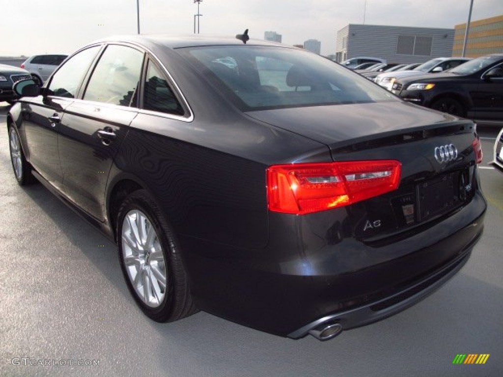2014 A6 3.0T quattro Sedan - Oolong Gray Metallic / Black photo #4