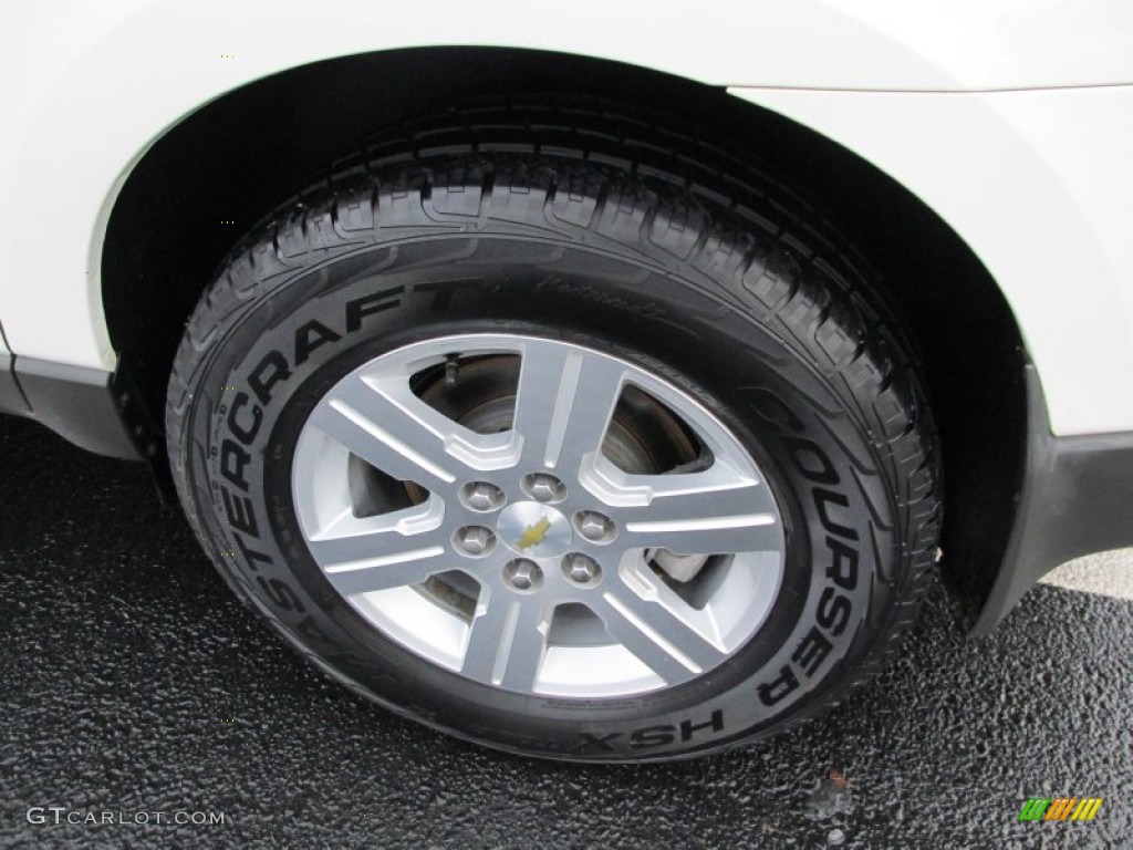 2010 Traverse LT AWD - Summit White / Ebony photo #3