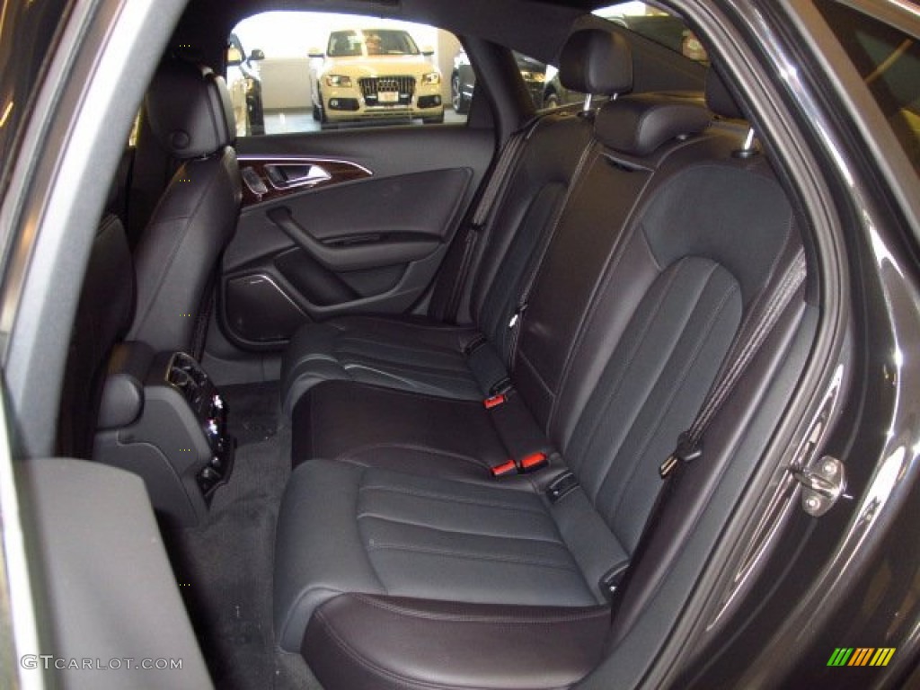 2014 A6 3.0T quattro Sedan - Oolong Gray Metallic / Black photo #14