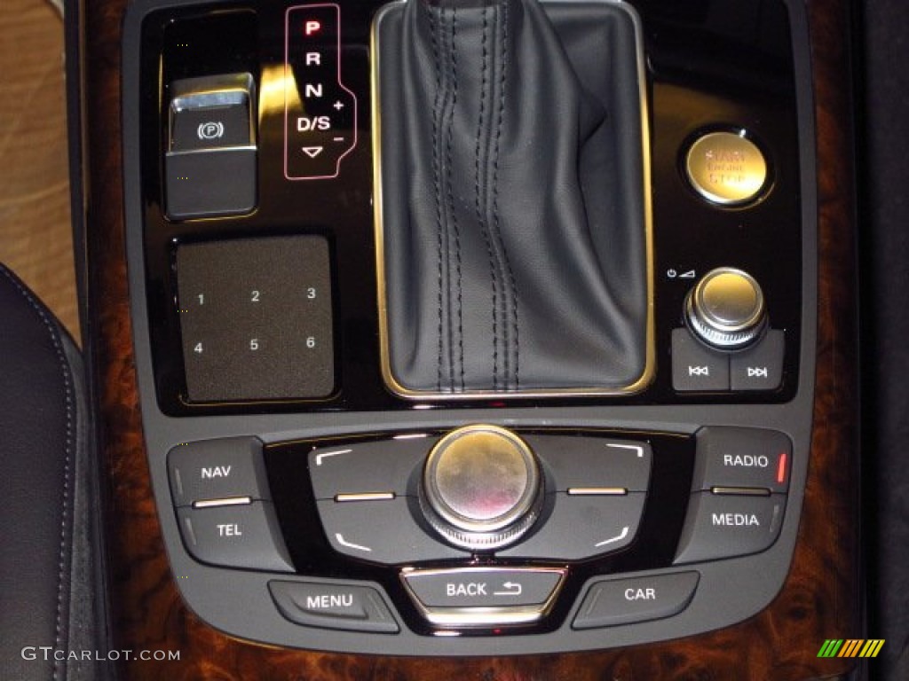 2014 A6 3.0T quattro Sedan - Oolong Gray Metallic / Black photo #21