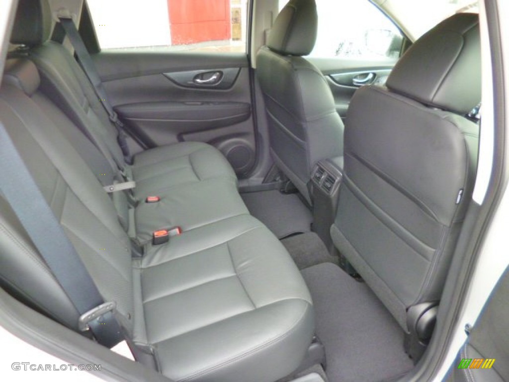 2014 Nissan Rogue SL AWD Rear Seat Photo #88687863
