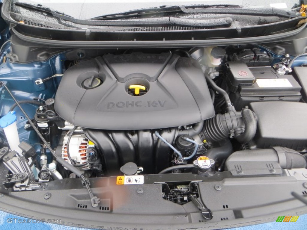 2013 Elantra GT - Windy Sea Blue / Beige photo #16