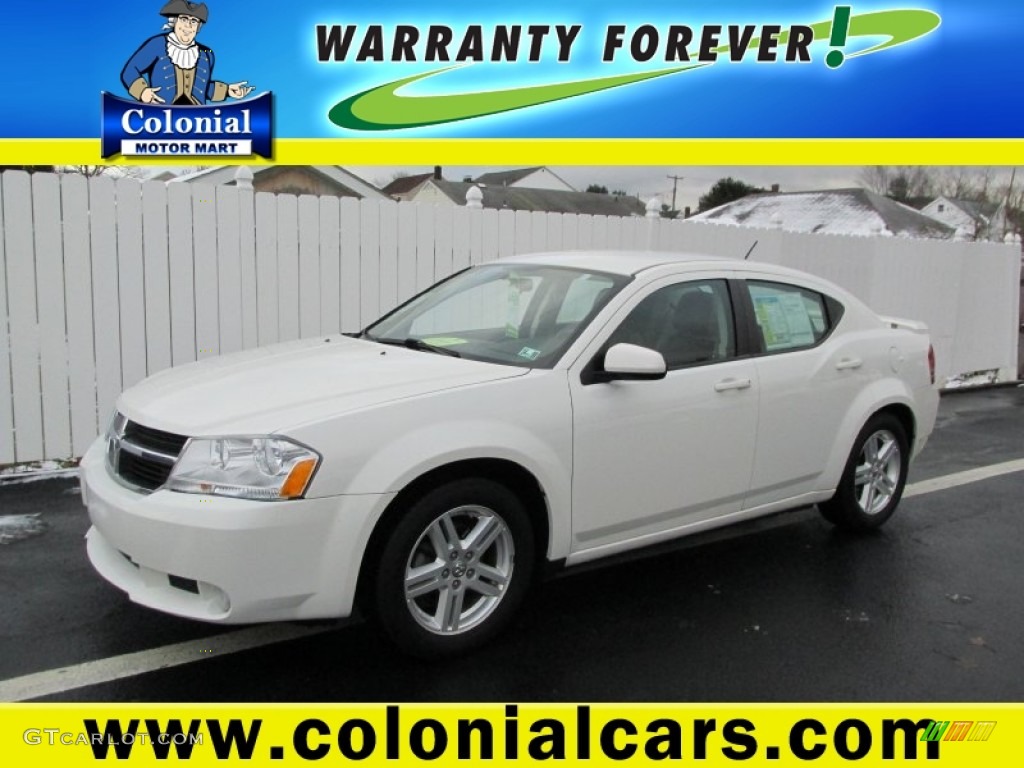 2010 Avenger R/T - White Gold / Dark Slate Gray photo #1