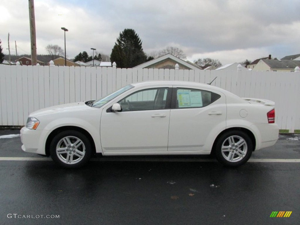 2010 Avenger R/T - White Gold / Dark Slate Gray photo #2