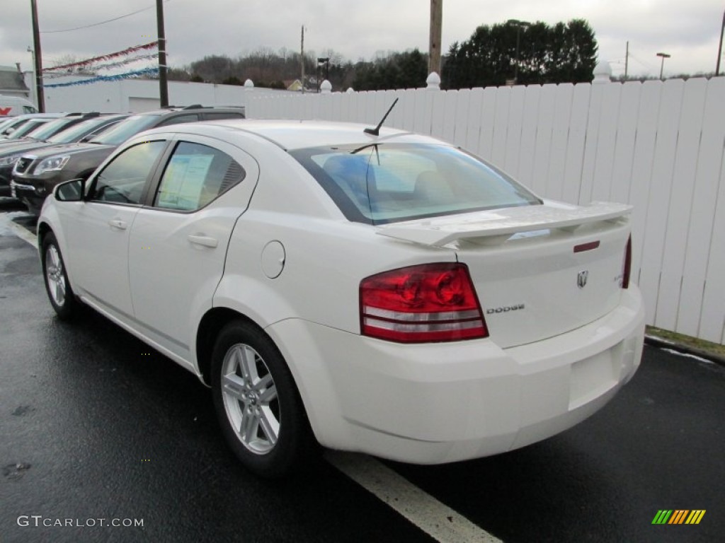 2010 Avenger R/T - White Gold / Dark Slate Gray photo #4