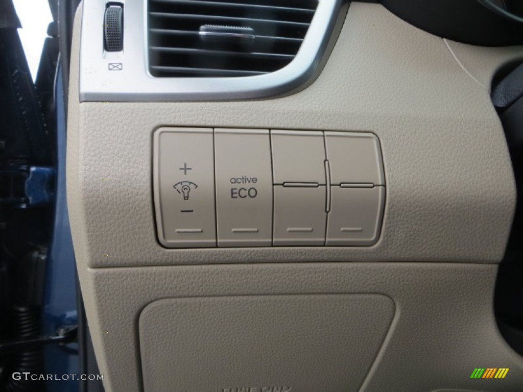 2013 Elantra GT - Windy Sea Blue / Beige photo #34