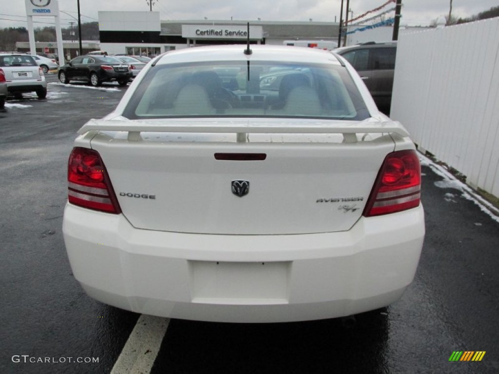 2010 Avenger R/T - White Gold / Dark Slate Gray photo #5