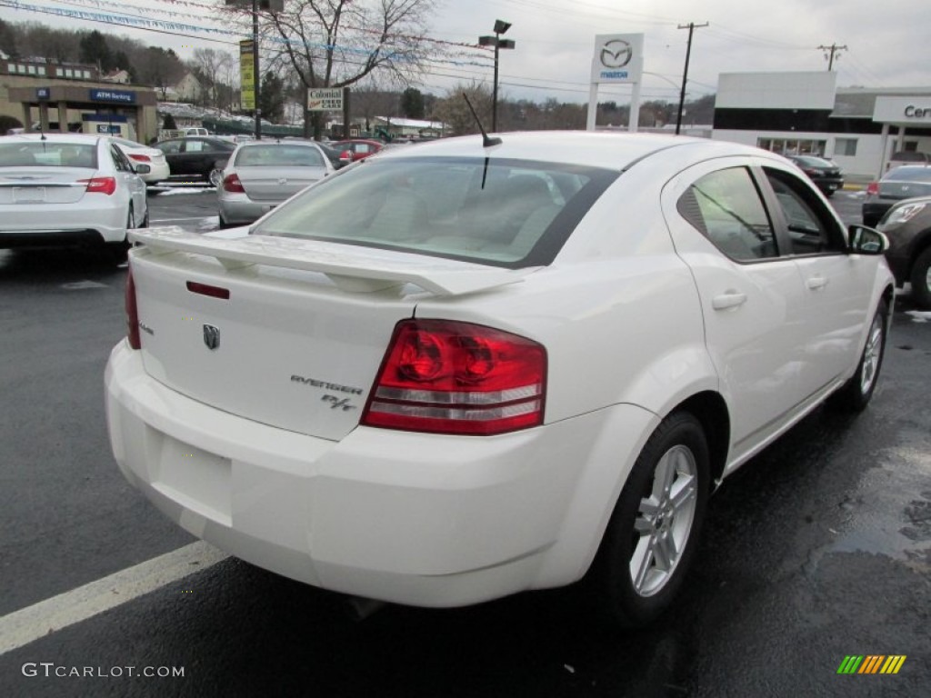 2010 Avenger R/T - White Gold / Dark Slate Gray photo #6