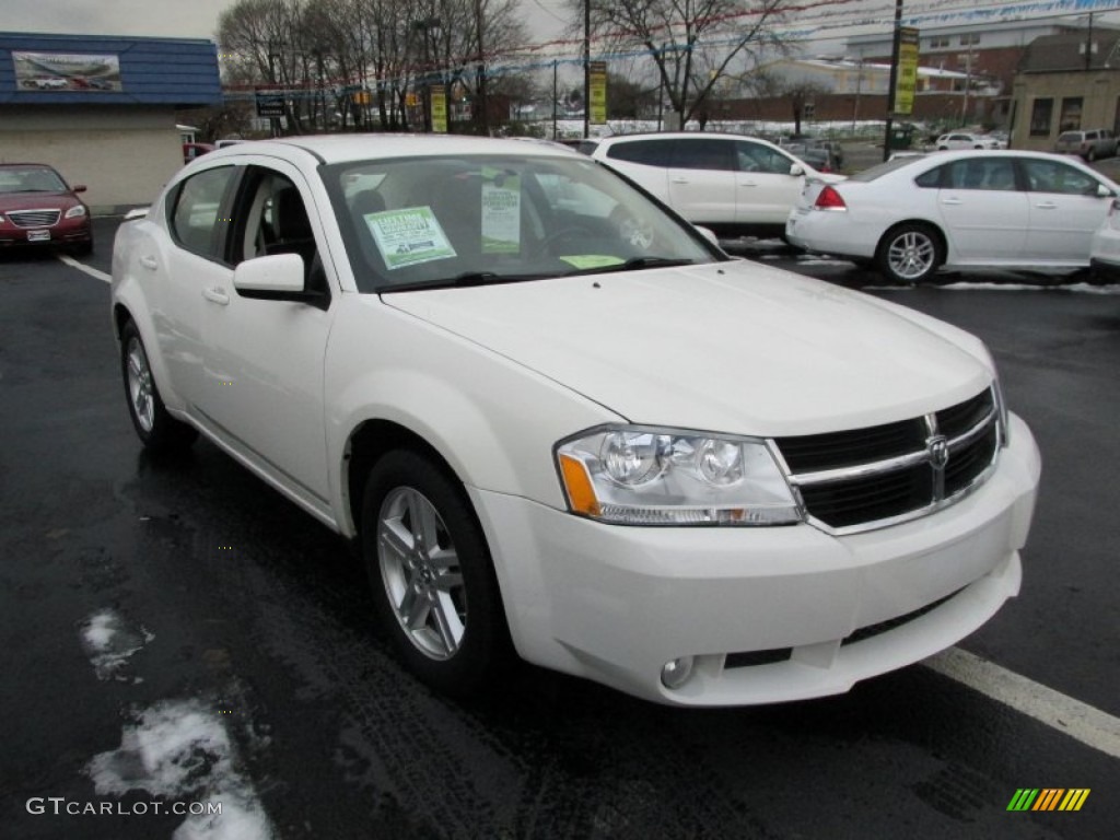 2010 Avenger R/T - White Gold / Dark Slate Gray photo #7
