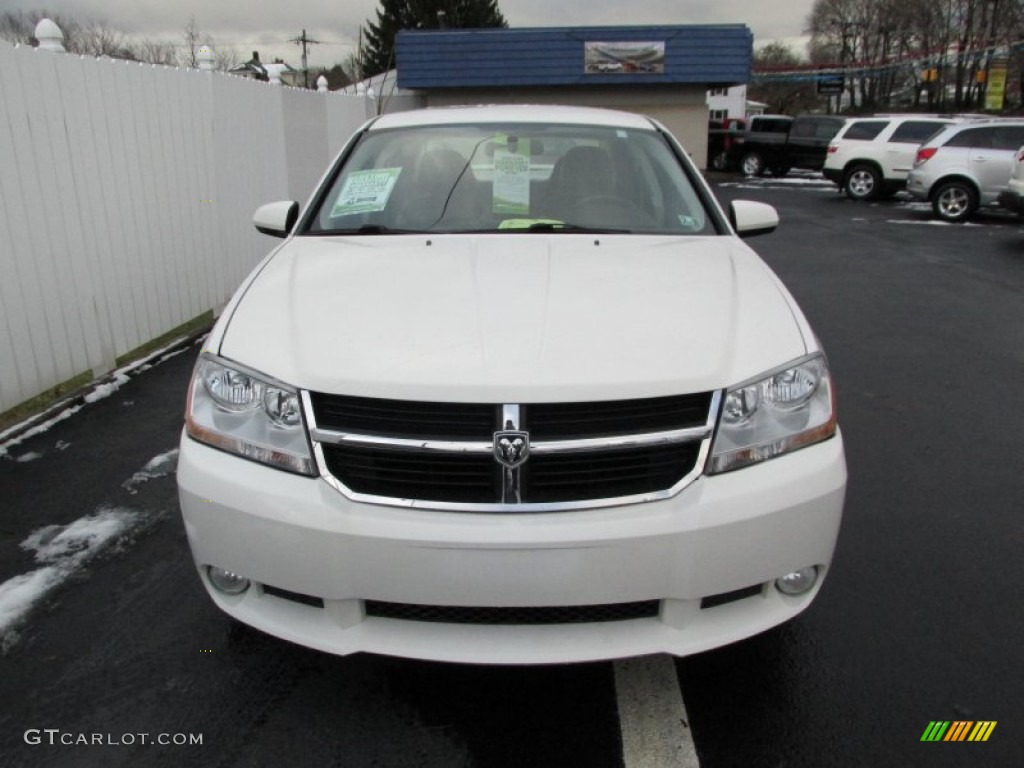 2010 Avenger R/T - White Gold / Dark Slate Gray photo #8