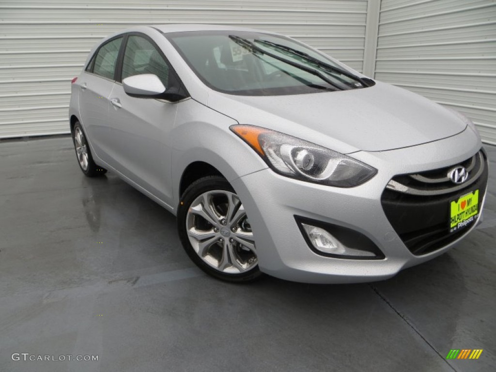 2013 Elantra GT - Silver / Black photo #1