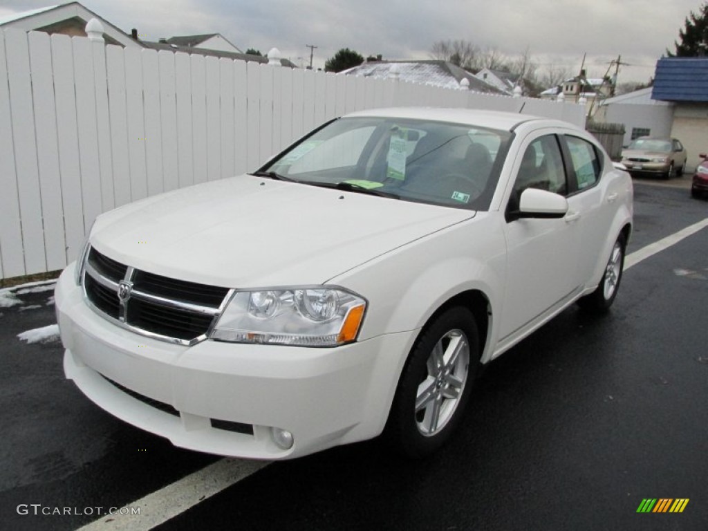 2010 Avenger R/T - White Gold / Dark Slate Gray photo #9
