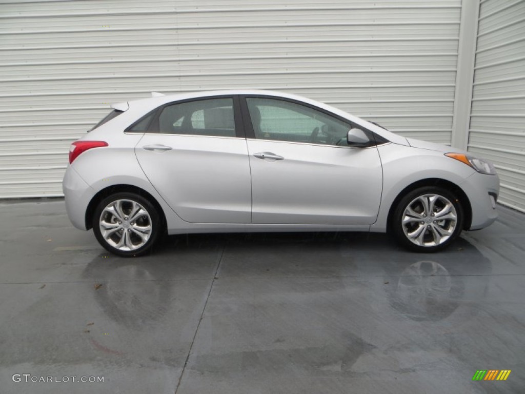 2013 Elantra GT - Silver / Black photo #2