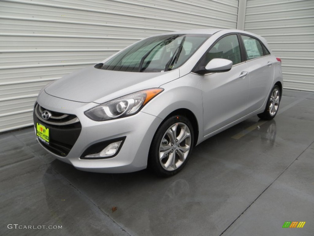 2013 Elantra GT - Silver / Black photo #6