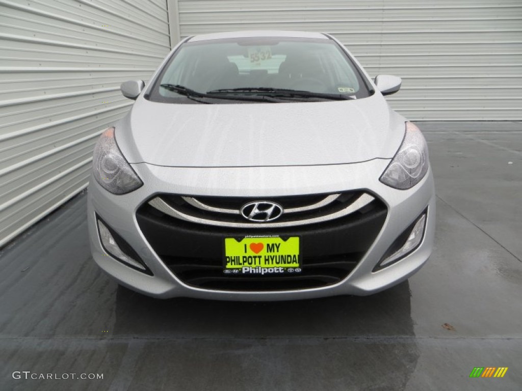 2013 Elantra GT - Silver / Black photo #7