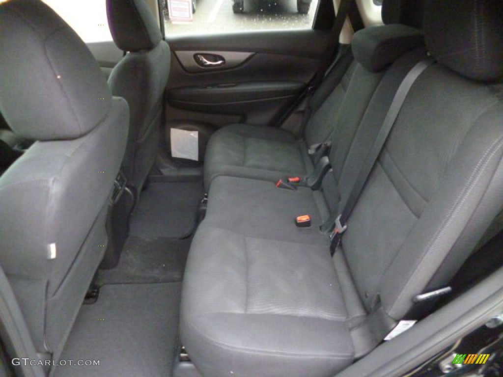 2014 Nissan Rogue SV AWD Rear Seat Photo #88688694