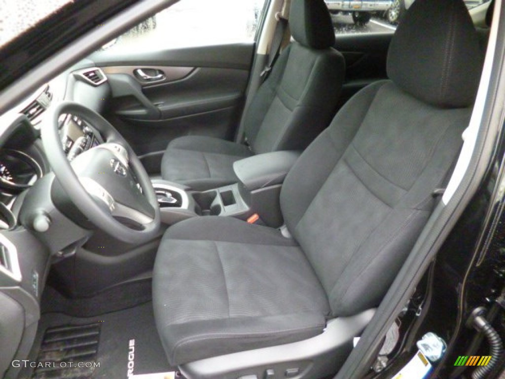 Charcoal Interior 2014 Nissan Rogue SV AWD Photo #88688736