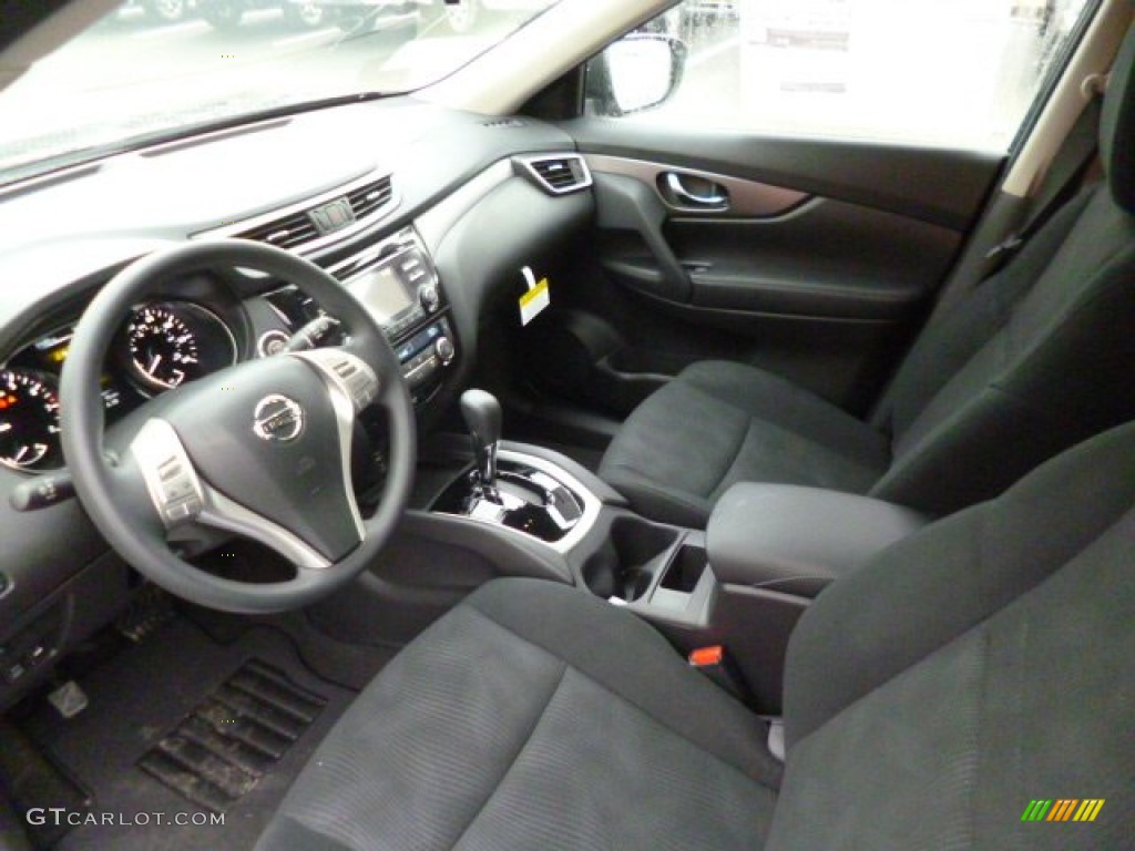 Charcoal Interior 2014 Nissan Rogue SV AWD Photo #88688757
